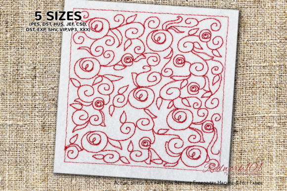 Abstract Rose Pattern: A Designer's Review for Personalized Gifts