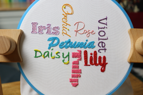 Creative Embroidery Lettering: Real Sweatshirt Design Review