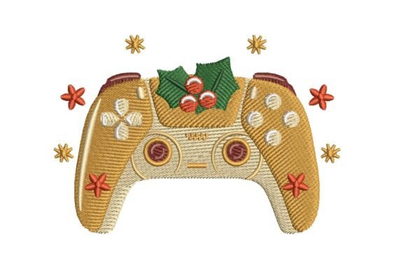 Elegant Christmas Gaming Controller