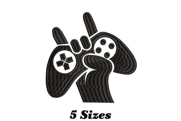 Hands Holding Gaming Controller Joystick Design Review