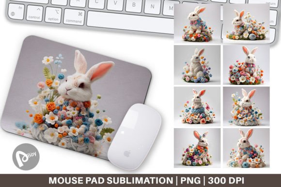 Mouse Pad Bunny Easter Embroidery Design Review