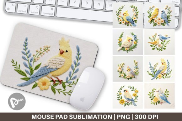Mouse Pad Canary Embroidery: Real Project Review