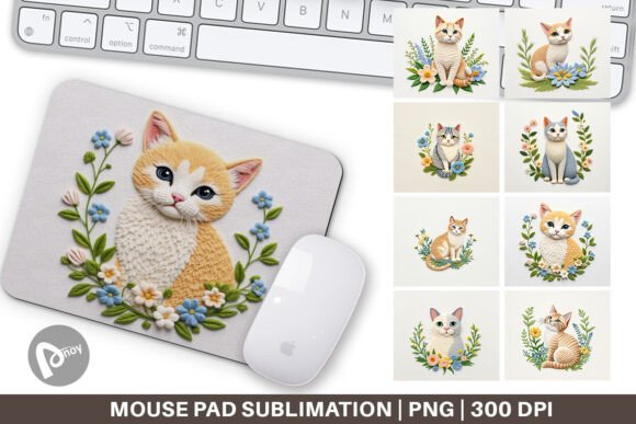 Mouse Pad Cat Embroidery: A Designer's Review