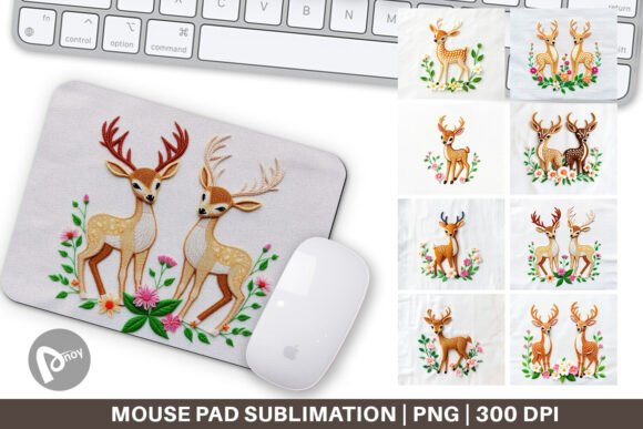 Mouse Pad Deer Embroidery: A Hands-On Design Review