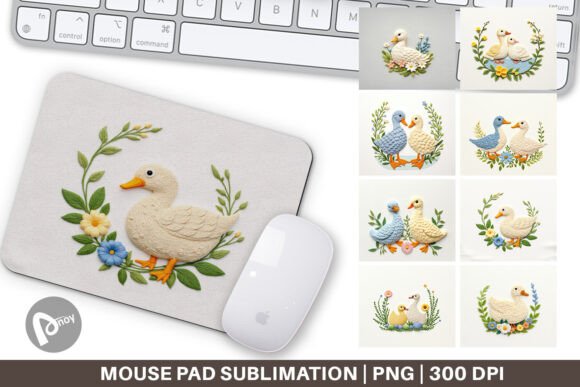 Mouse Pad Duck Embroidery: A Designer's Review