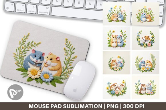 Mouse Pad Ham Embroidery: Design Review for Craft Sellers