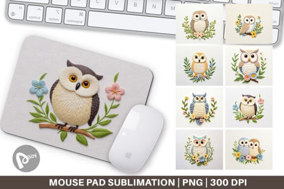 Mouse Pad Owl Embroidery Review for Seasonal Products