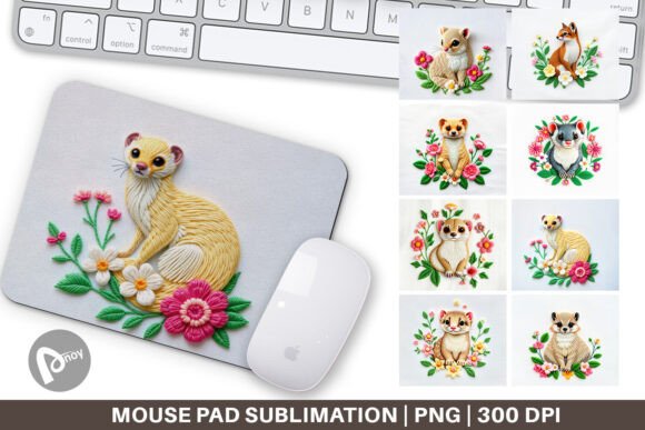 Mouse Pad Weasel Embroidery Review