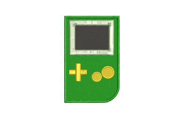Retro 90s Handheld Game Console Embroidery Review