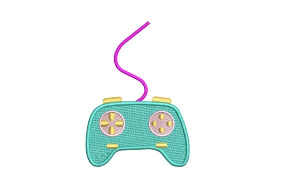 Retro Video Game Controller Embroidery Design Review